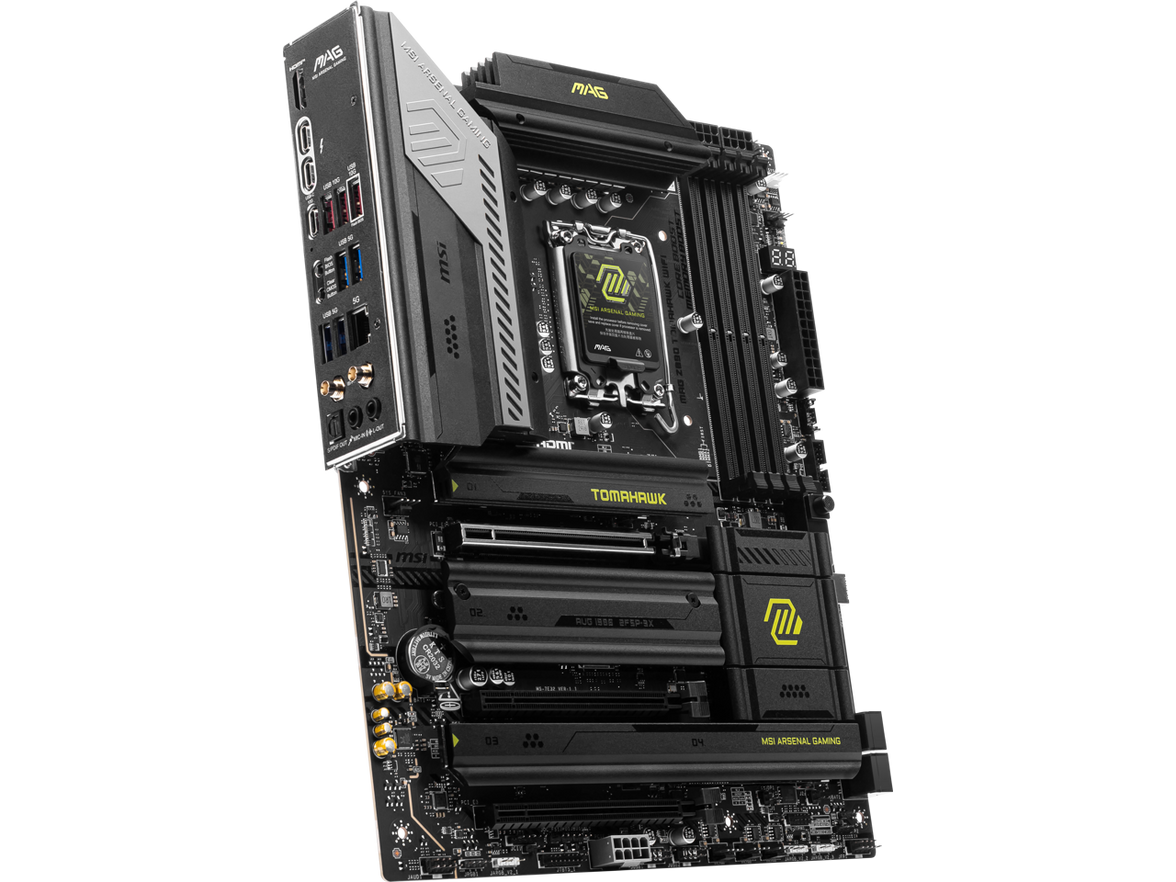 MSI MAG Z890 TOMAHAWK WIFI LGA 1851 Intel Z890 SATA 6Gb/s ATX Motherboard