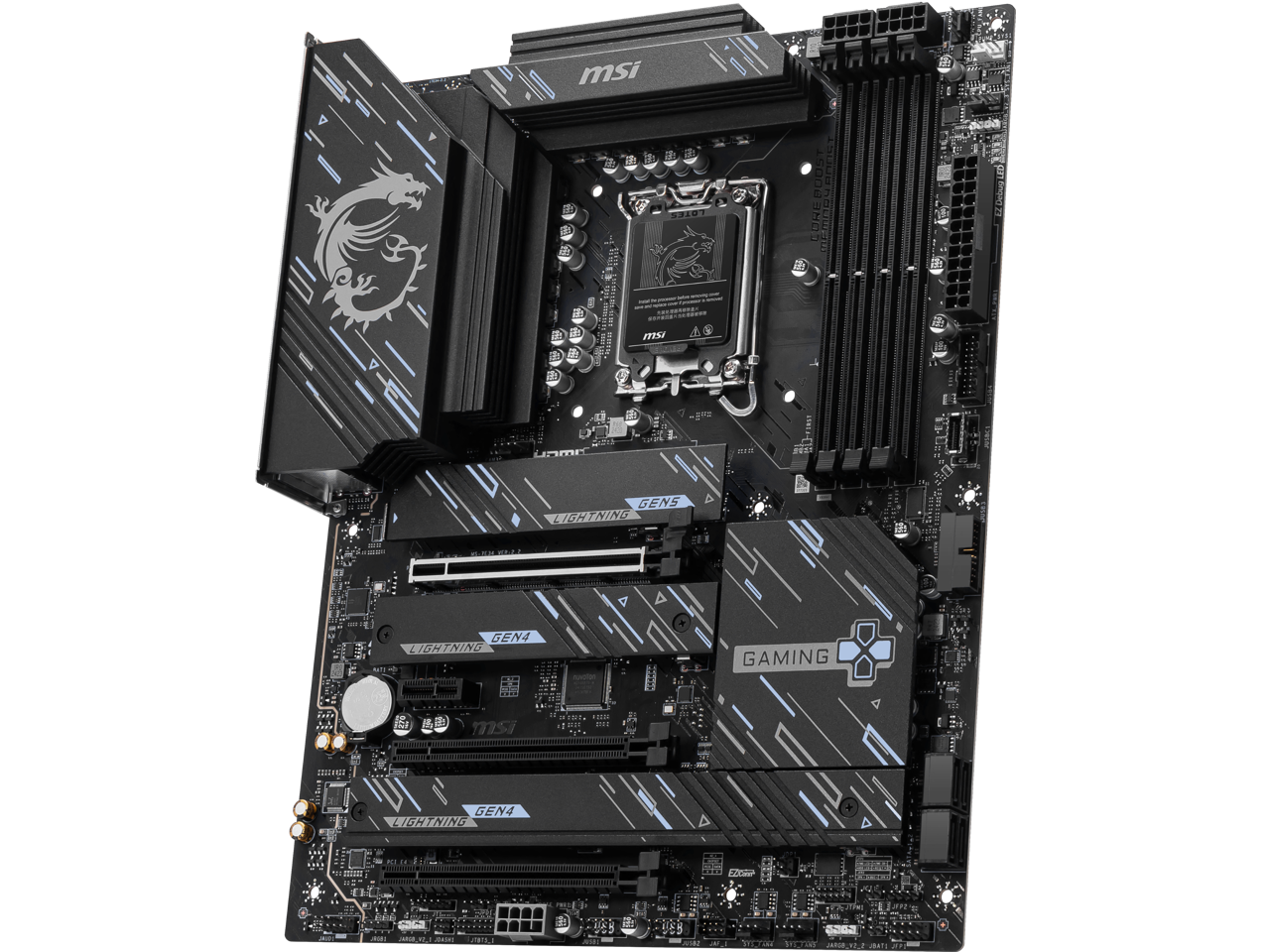 MSI Z890 GAMING PLUS WIFI LGA 1851 Intel Z890 SATA 6Gb/s ATX Motherboard