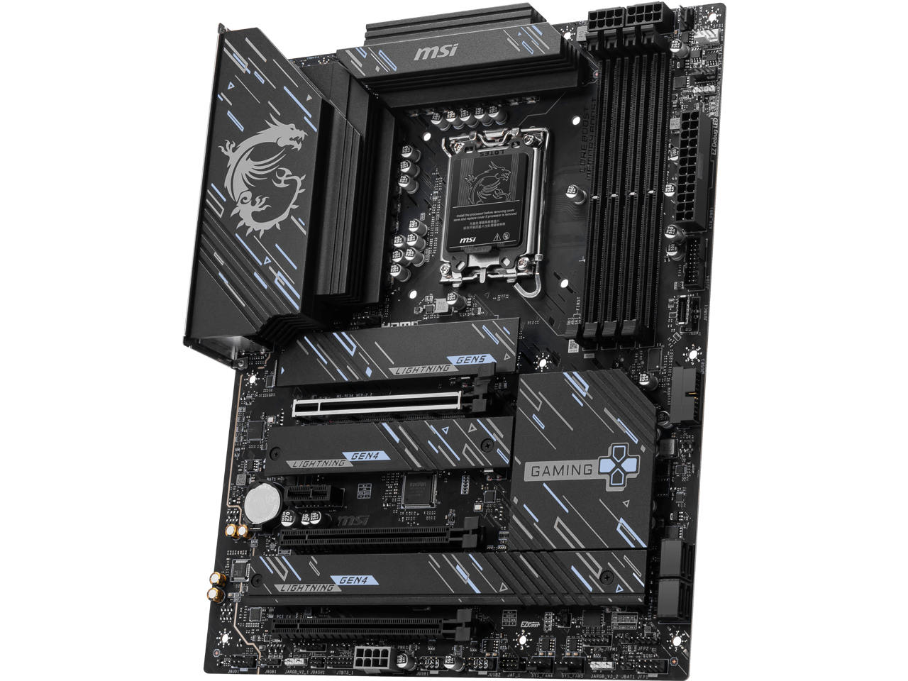 MSI Z890 GAMING PLUS WIFI LGA 1851 Intel Z890 SATA 6Gb/s ATX Motherboard