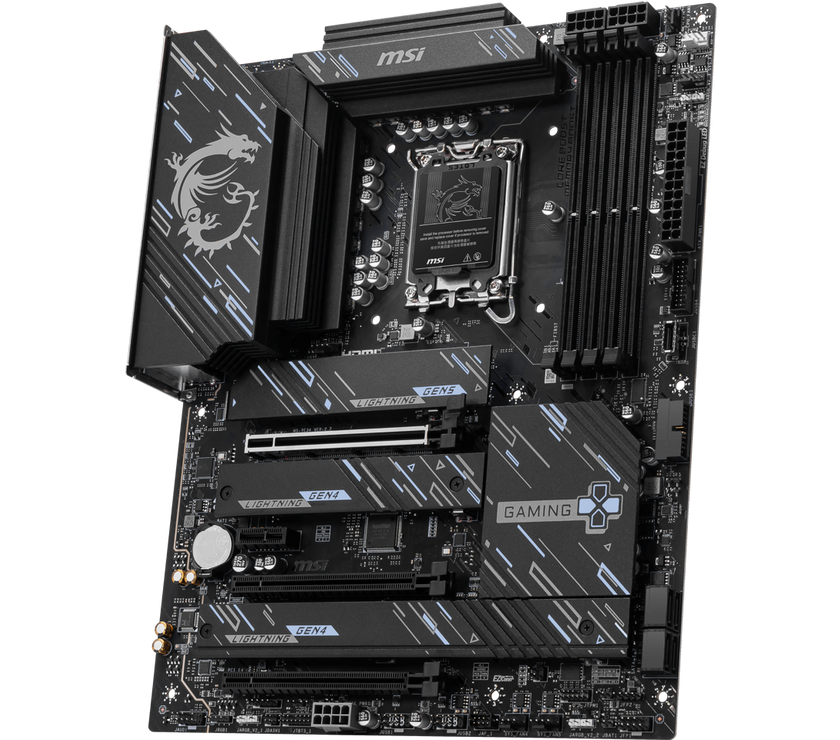 MSI Z890 GAMING PLUS WIFI LGA 1851 Intel Z890 SATA 6Gb/s ATX Motherboard