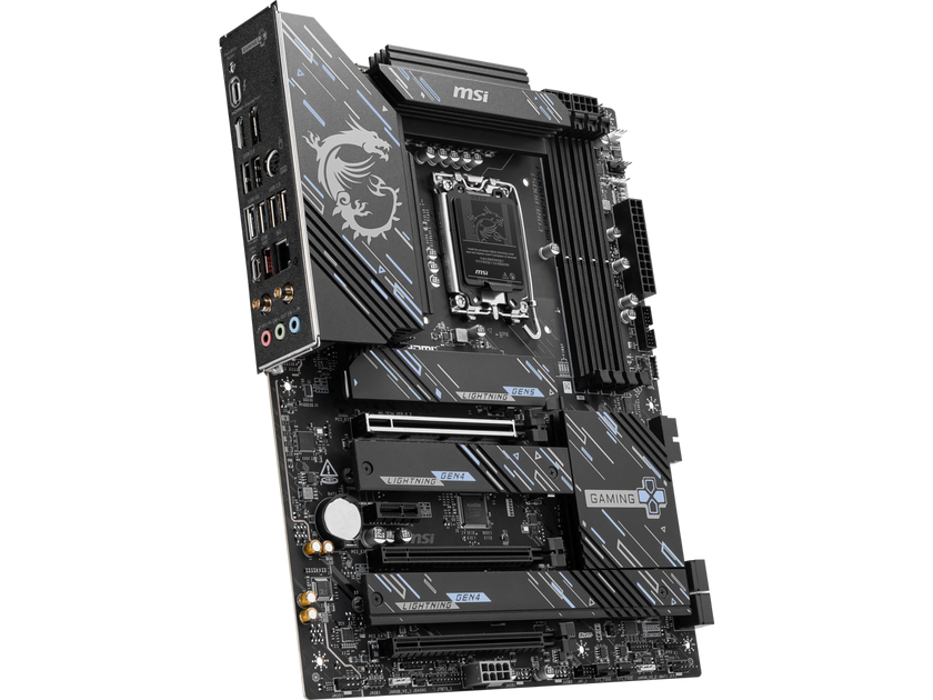 MSI Z890 GAMING PLUS WIFI LGA 1851 Intel Z890 SATA 6Gb/s ATX Motherboard