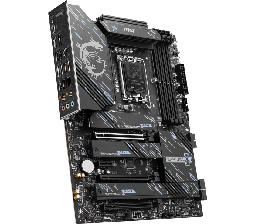 MSI Z890 GAMING PLUS WIFI LGA 1851 Intel Z890 SATA 6Gb/s ATX Motherboard