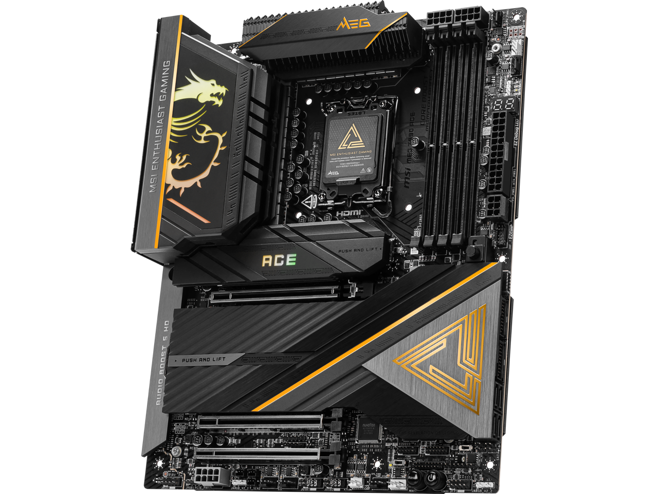 MSI MEG Z890 ACE LGA 1851 Intel Z890 SATA 6Gb/s ATX Motherboard