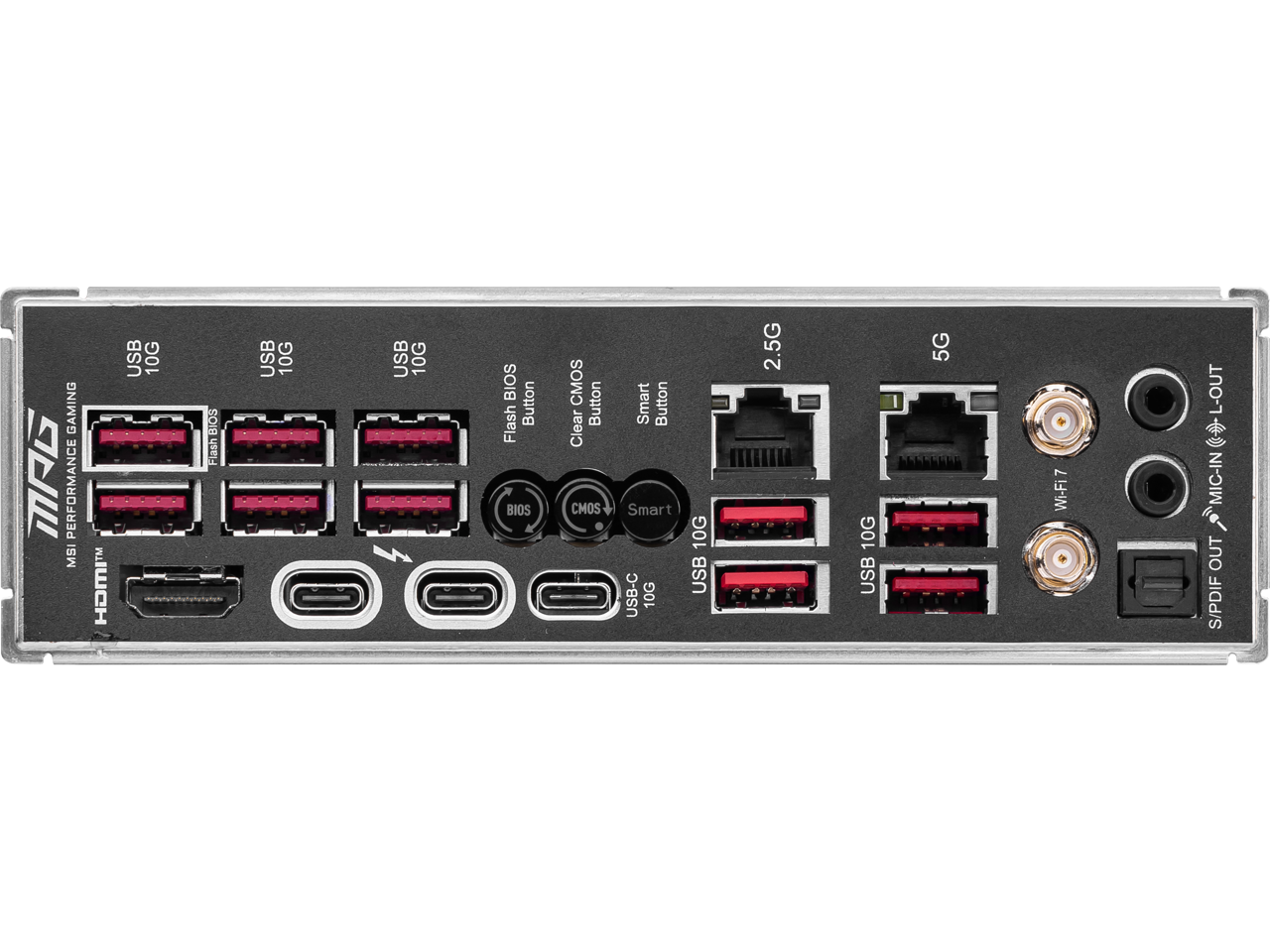 MSI MPG Z890 CARBON WIFI LGA 1851 Intel Z890 SATA 6Gb/s ATX Motherboard