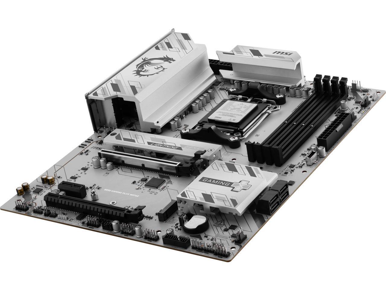 MSI B850 GAMING PLUS WIFI6E AM5 AMD B850 SATA 6Gb/s 5G Network Wi-Fi7 DDR5 Motherboard