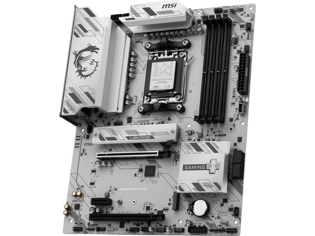 MSI B850 GAMING PLUS WIFI6E AM5 AMD B850 SATA 6Gb/s 5G Network Wi-Fi7 DDR5 Motherboard
