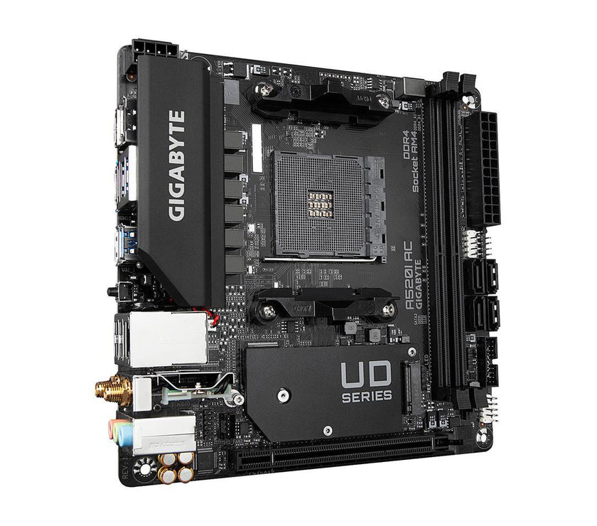 GIGABYTE A520I AC AM4 AMD A520 SATA 6Gb/s Mini ITX AMD Motherboard