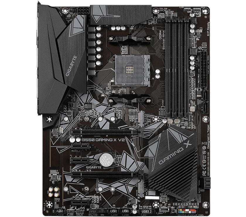 GIGABYTE B550 GAMING X V2 AM4 AMD B550 SATA 6Gb/s USB 3.0 ATX AMD Motherboard