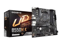 GIGABYTE B550M K AM4 AMD B550 Micro-ATX Motherboard with Dual M.2, SATA 6Gb/s, USB 3.2 Gen 1, Realtek GbE LAN, PCIe 4.0