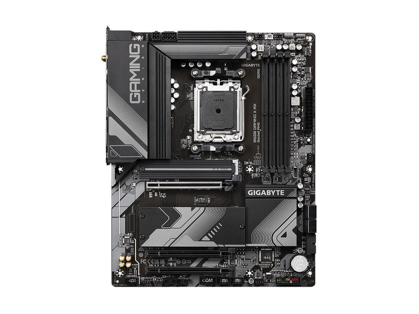 GIGABYTE B650 GAMING X AX  AM5 LGA 1718 AMD B650 ATX Motherboard with 5-Year Warranty, DDR5, PCIe 4.0 M.2, PCIe 4.0, USB 3.2 Gen2x2 Type-C, AMD Wi-Fi 6E, Realtek 2.5GbE LAN