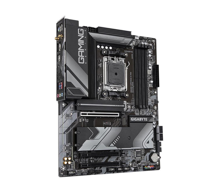 GIGABYTE B650 GAMING X AX  AM5 LGA 1718 AMD B650 ATX Motherboard with 5-Year Warranty, DDR5, PCIe 4.0 M.2, PCIe 4.0, USB 3.2 Gen2x2 Type-C, AMD Wi-Fi 6E, Realtek 2.5GbE LAN