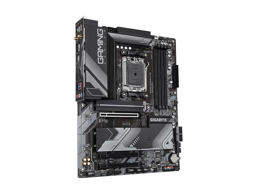 GIGABYTE B650 GAMING X AX  AM5 LGA 1718 AMD B650 ATX Motherboard with 5-Year Warranty, DDR5, PCIe 4.0 M.2, PCIe 4.0, USB 3.2 Gen2x2 Type-C, AMD Wi-Fi 6E, Realtek 2.5GbE LAN