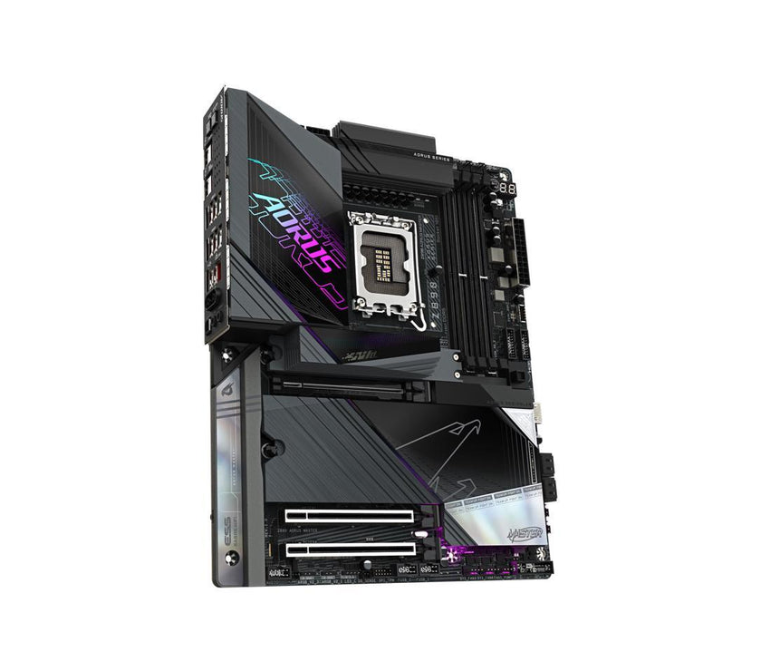 GIGABYTE Z890 AORUS MASTER Ultra Core (Series 2) LGA 1851, ATX, DDR5, 5x M.2, PCIe 5.0, Thunderbolt 4, WIFI7, 10GbE LAN, EZ-Latch