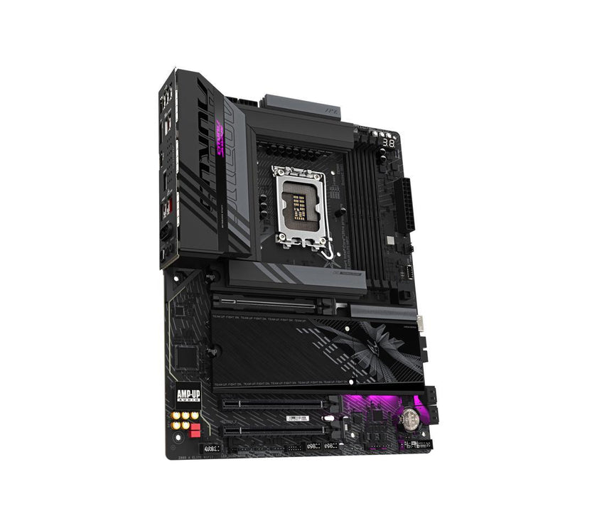 GIGABYTE Z890 AORUS ELITE WIFI7 Ultra Core (Series 2) LGA 1851, ATX, DDR5, 4x M.2, PCIe 5.0, Thunderbolt 4, WIFI7, 2.5GbE LAN, EZ-Latch