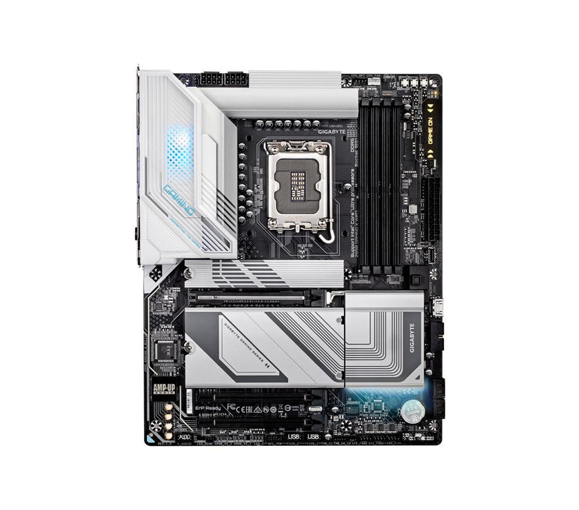 GIGABYTE Z890 GAMING X WIFI7 Ultra Core (Series 2) LGA 1851, ATX, DDR5, 4x M.2, PCIe 5.0, USB4, WIFI7, 2.5GbE LAN, EZ-Latch