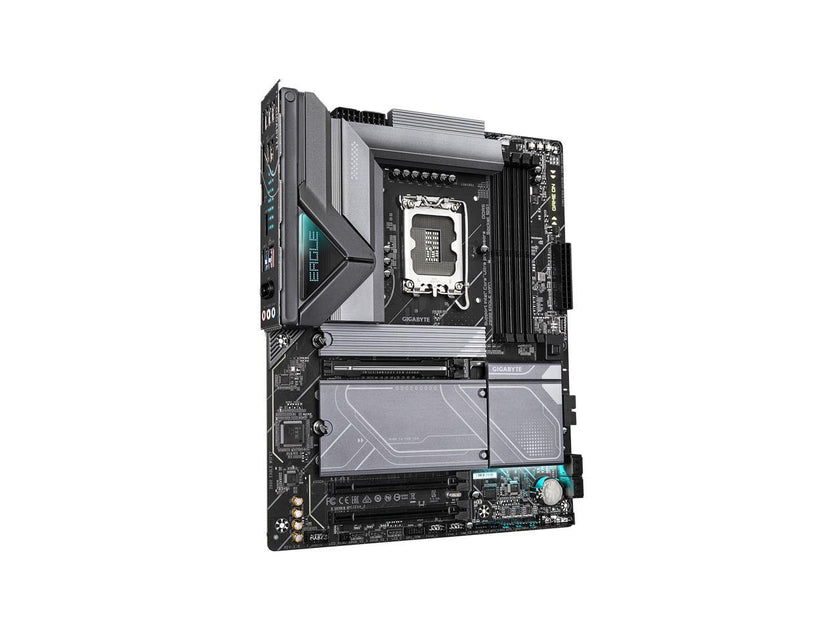 GIGABYTE Z890 EAGLE WIFI7 Ultra Core (Series 2) LGA 1851, ATX, DDR5, 4x M.2, PCIe 5.0, USB4, WIFI7, 2.5GbE LAN, EZ-Latch