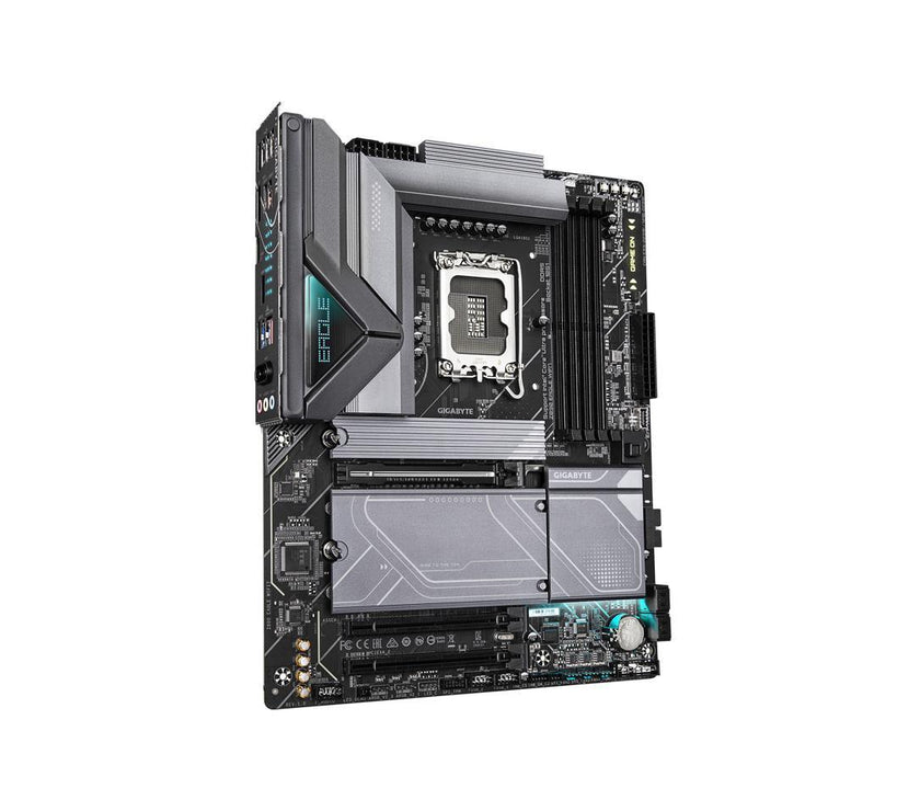 GIGABYTE Z890 EAGLE WIFI7 Ultra Core (Series 2) LGA 1851, ATX, DDR5, 4x M.2, PCIe 5.0, USB4, WIFI7, 2.5GbE LAN, EZ-Latch