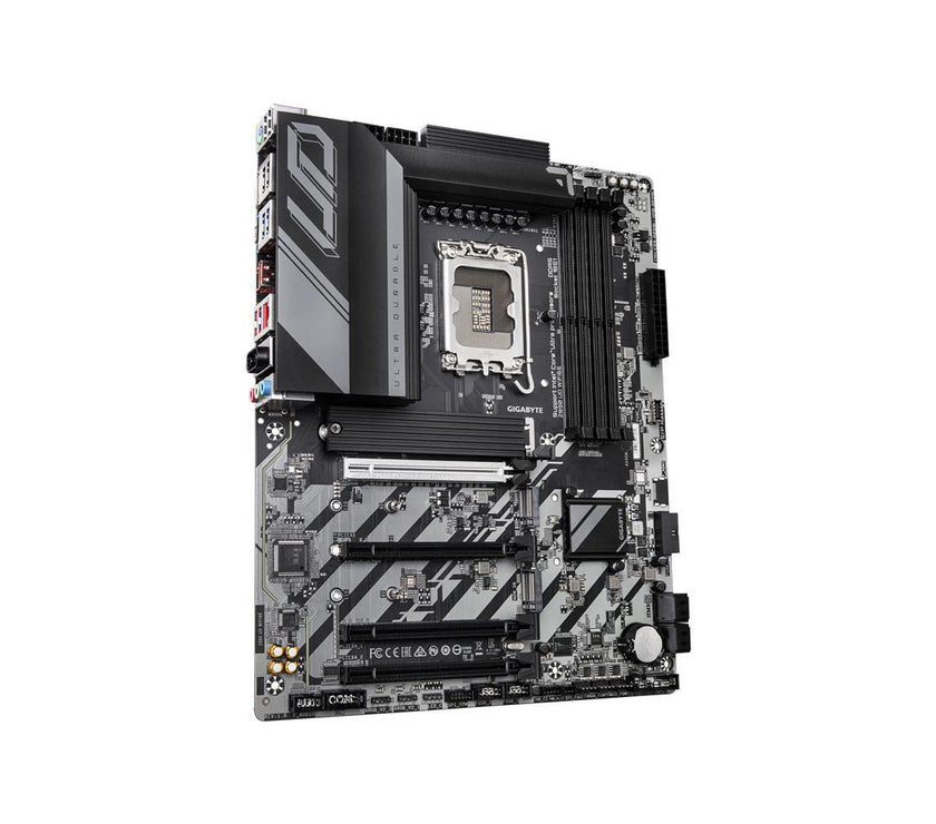 GIGABYTE Z890 UD WIFI6E Ultra Core (Series 2) LGA 1851, ATX, DDR5, 3x M.2, PCIe 5.0, Front USB Type-C, WIFI6E, 2.5GbE LAN, EZ-Latch