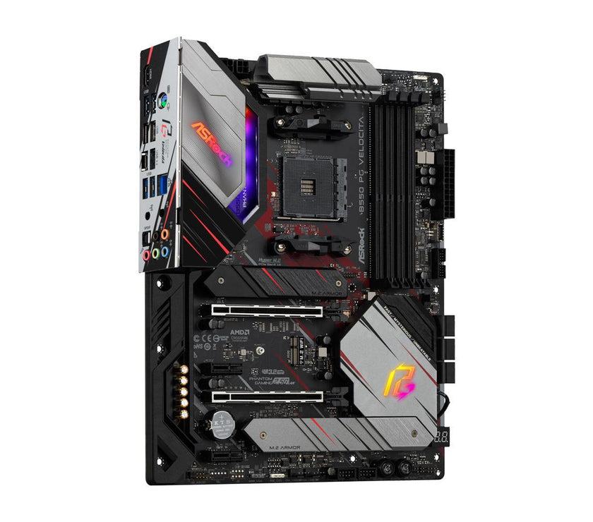 ASRock Phantom Gaming B550 PG VELOCITA AM4 AMD B550 SATA 6Gb/s ATX AMD Motherboard