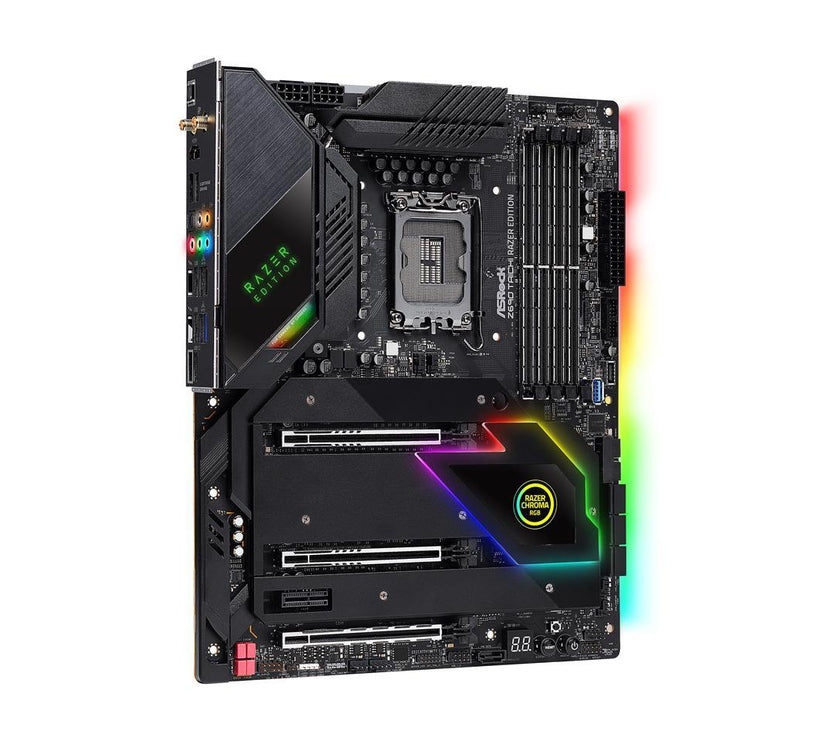 ASRock Z690 Taichi Razer Edition LGA 1700 (14th,13th,12th Gen) Intel Z690 SATA 6Gb/s DDR5 ATX Intel Motherboard