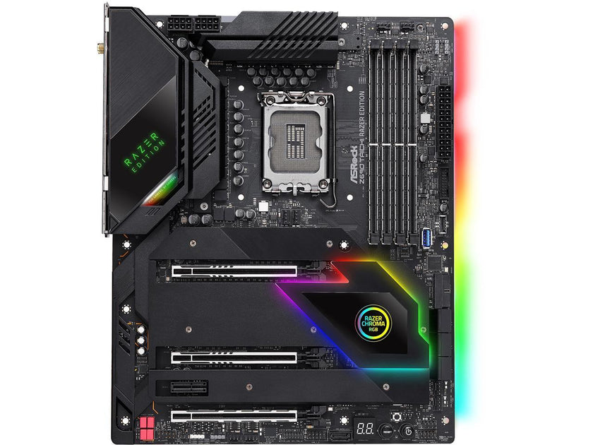 ASRock Z690 Taichi Razer Edition LGA 1700 (14th,13th,12th Gen) Intel Z690 SATA 6Gb/s DDR5 ATX Intel Motherboard