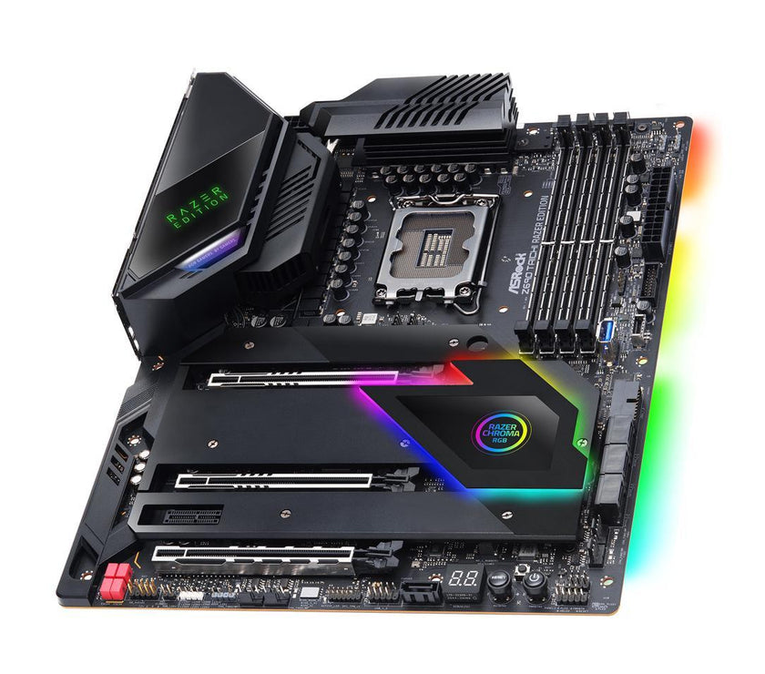 ASRock Z690 Taichi Razer Edition LGA 1700 (14th,13th,12th Gen) Intel Z690 SATA 6Gb/s DDR5 ATX Intel Motherboard