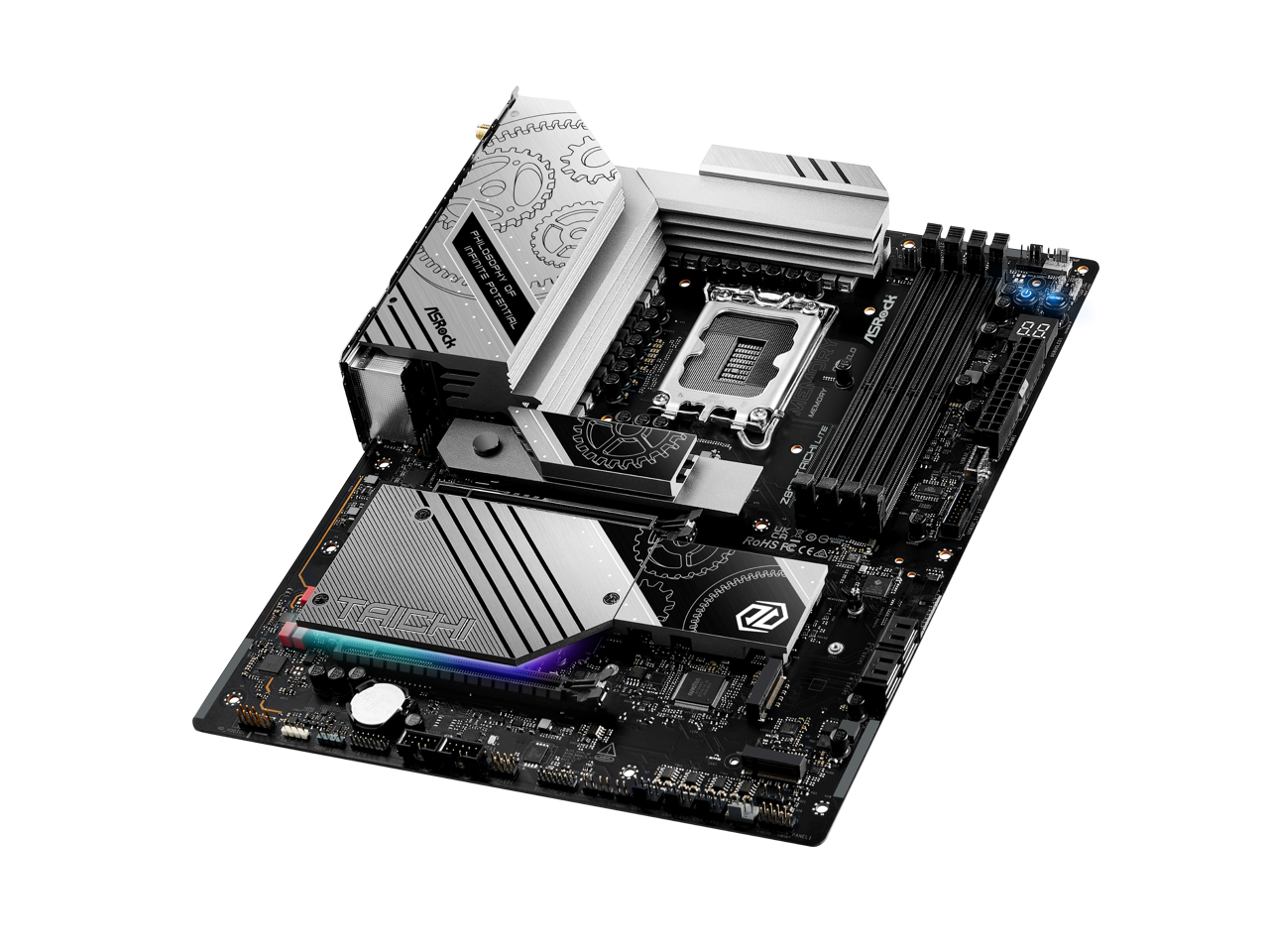 ASRock Z890 Taichi Lite LGA 1851 Intel Z890 SATA 6Gb/s ATX Motherboard