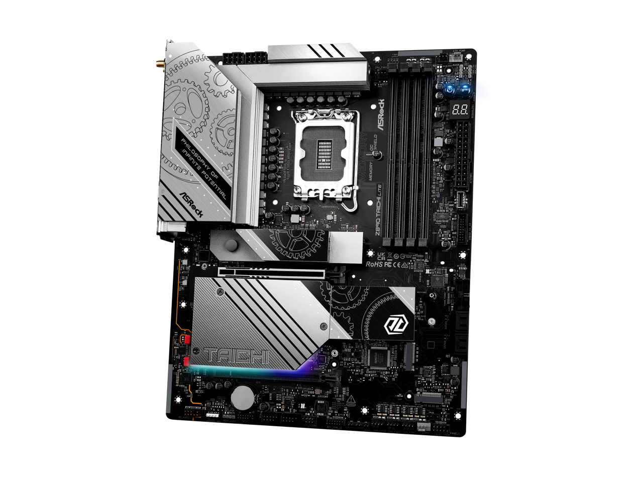 ASRock Z890 Taichi Lite LGA 1851 Intel Z890 SATA 6Gb/s ATX Motherboard