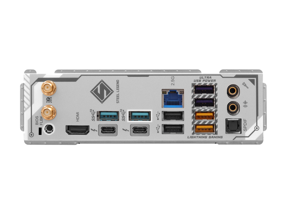 ASRock Z890 Steel Legend WiFi LGA 1851 Intel Z890 SATA 6Gb/s ATX Motherboard