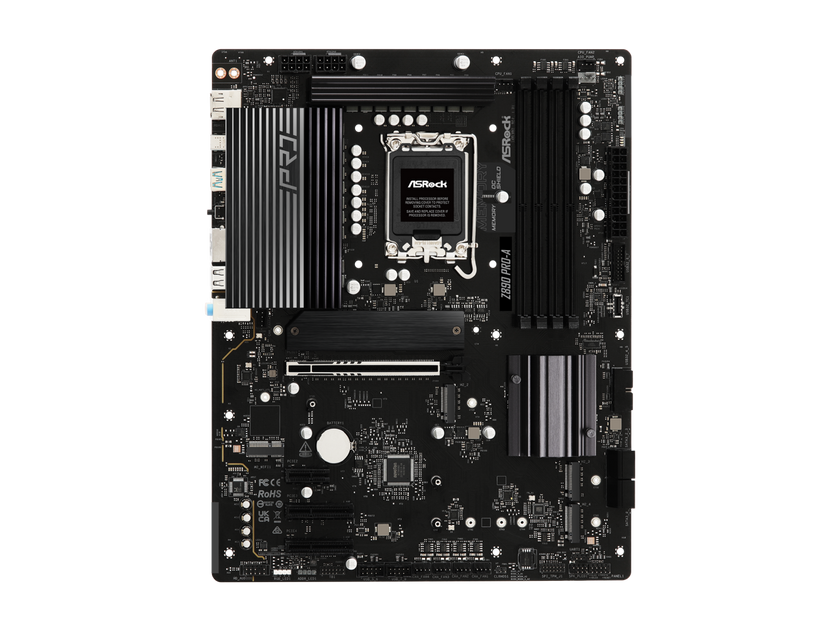 ASRock Z890 Pro-A LGA 1851 Intel Z890 SATA 6Gb/s ATX Motherboard