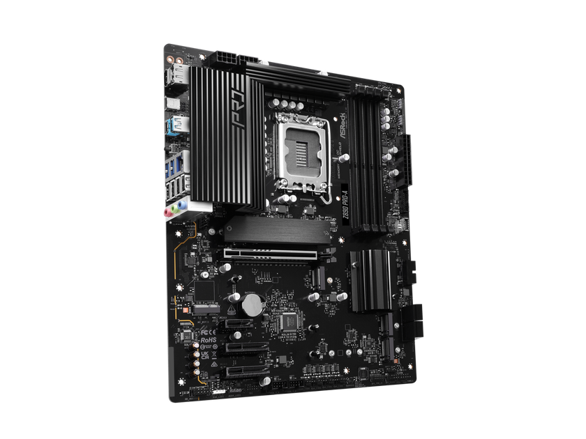 ASRock Z890 Pro-A WiFi LGA 1851 Intel Z890 SATA 6Gb/s ATX Motherboard