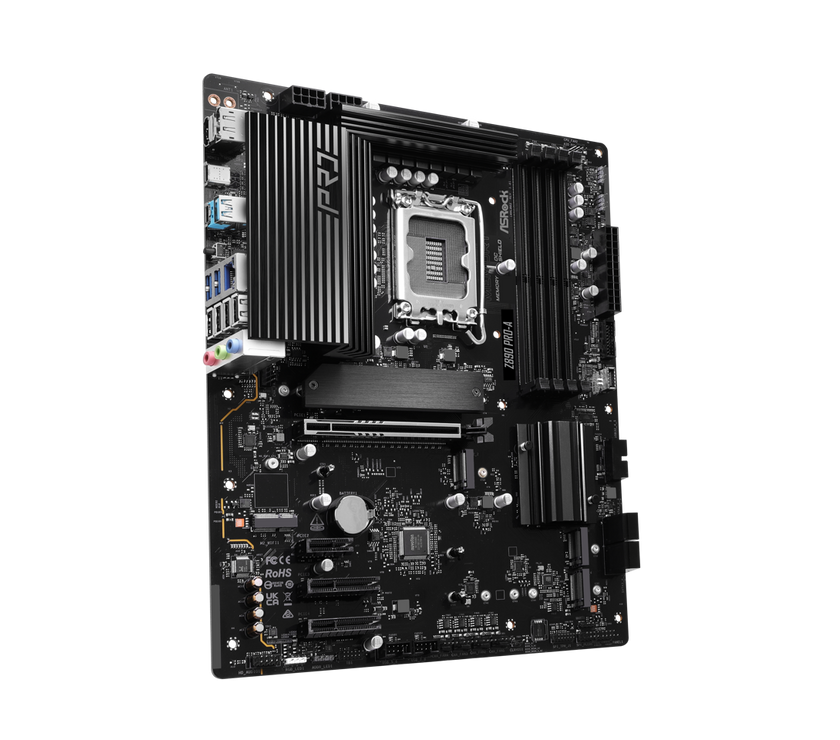 ASRock Z890 Pro-A WiFi LGA 1851 Intel Z890 SATA 6Gb/s ATX Motherboard