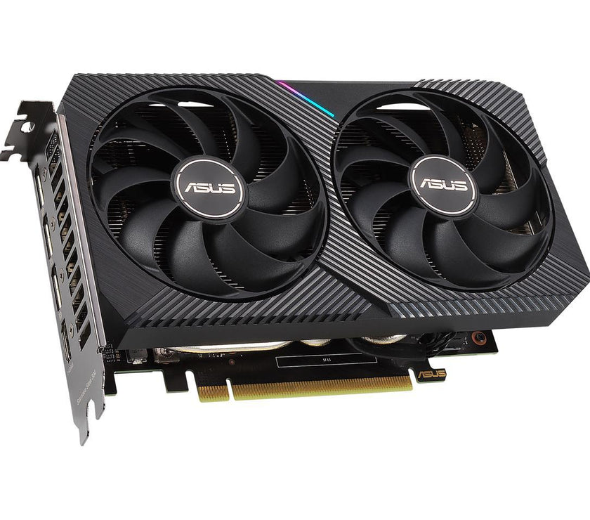 ASUS Dual GeForce RTX 3060 12GB GDDR6 PCI Express 4.0 Video Card DUAL-RTX3060-O12G-V2