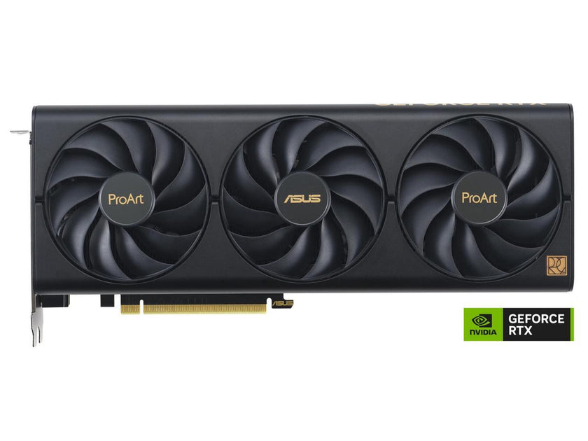 ASUS ProArt GeForce RTX 4060 Ti 16GB OC Edition GDDR6 Graphics Card (PCIe 4.0, 16GB GDDR6, DLSS 3, HDMI 2.1a, DisplayPort 1.4a) PROART-RTX4060TI-O16G