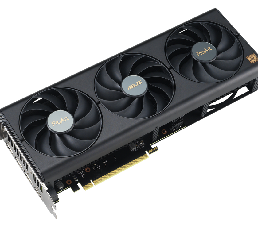 ASUS ProArt GeForce RTX 4060 Ti 16GB OC Edition GDDR6 Graphics Card (PCIe 4.0, 16GB GDDR6, DLSS 3, HDMI 2.1a, DisplayPort 1.4a) PROART-RTX4060TI-O16G