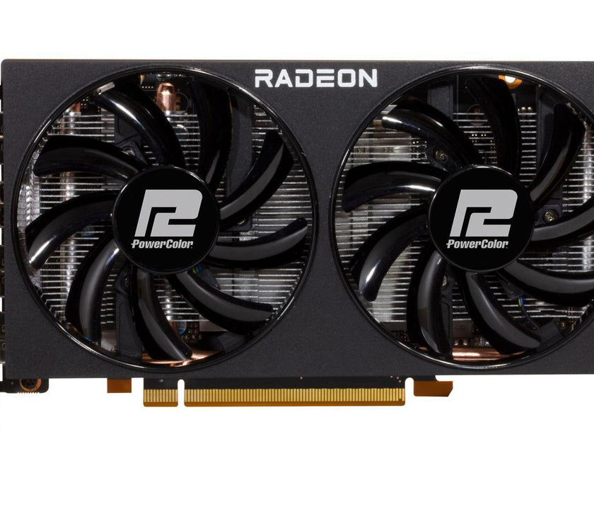 PowerColor Fighter Radeon RX 6600 8GB GDDR6 PCI Express 4.0 ATX Video Card AXRX 6600 8GBD6-3DH