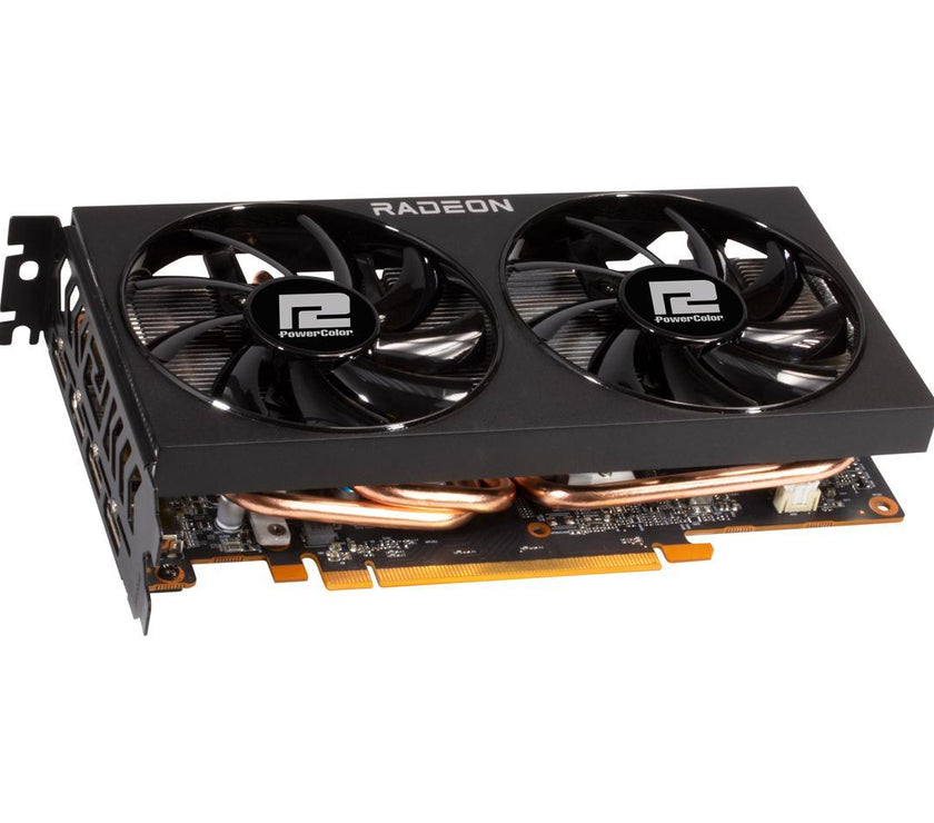 PowerColor Fighter Radeon RX 6600 8GB GDDR6 PCI Express 4.0 ATX Video Card AXRX 6600 8GBD6-3DH