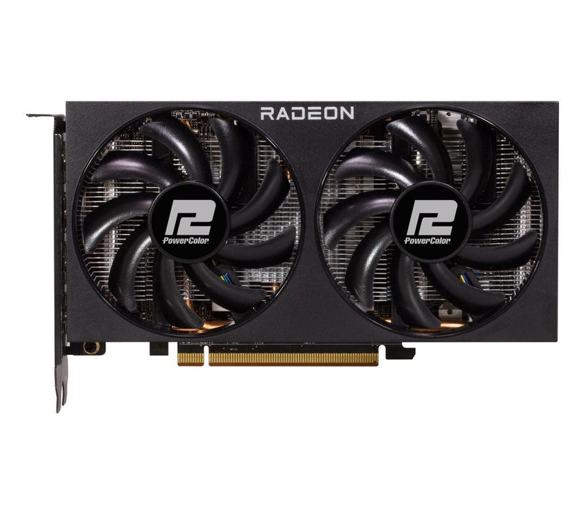 PowerColor Fighter Radeon RX 7600 8GB GDDR6 PCI Express 4.0 x8 ATX Video Card RX7600 8G-F