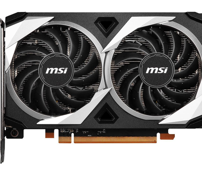 MSI Mech Radeon RX 6500 XT 4GB GDDR6 PCI Express 4.0 Video Card RX 6500 XT MECH 2X 4G OC