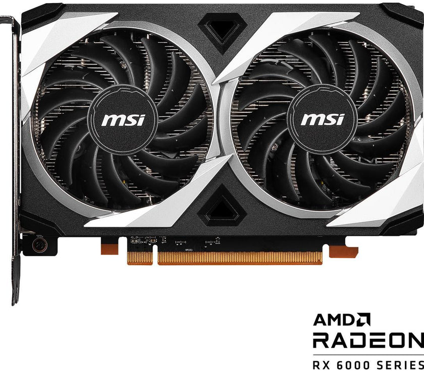 MSI Mech Radeon RX 6500 XT 4GB GDDR6 PCI Express 4.0 Video Card RX 6500 XT MECH 2X 4G OC