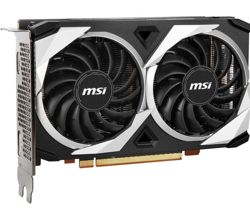 MSI Mech Radeon RX 6500 XT 4GB GDDR6 PCI Express 4.0 Video Card RX 6500 XT MECH 2X 4G OC