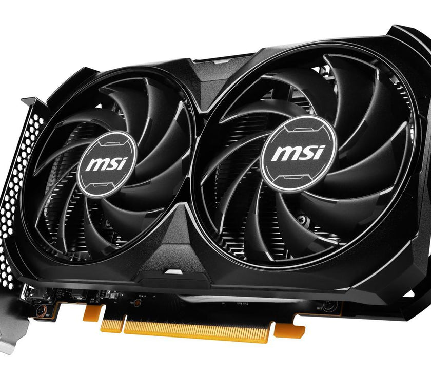 MSI Ventus GeForce RTX 4060 8GB GDDR6 PCI Express 4.0 x8 ATX Video Card RTX 4060 VENTUS 2X BLACK 8G OC