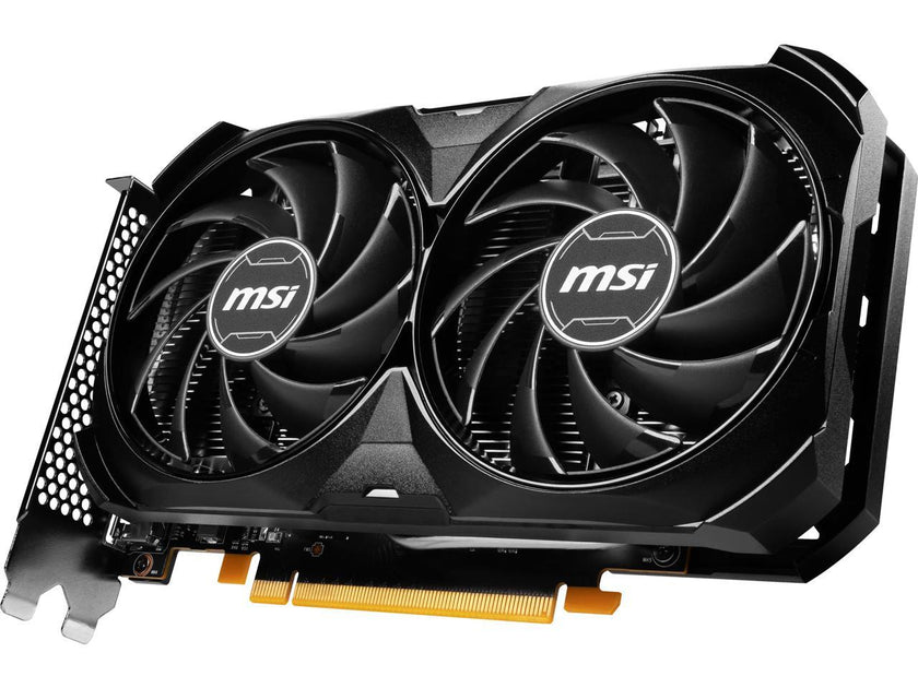 MSI Ventus GeForce RTX 4060 8GB GDDR6 PCI Express 4.0 x8 ATX Video Card RTX 4060 VENTUS 2X BLACK 8G OC