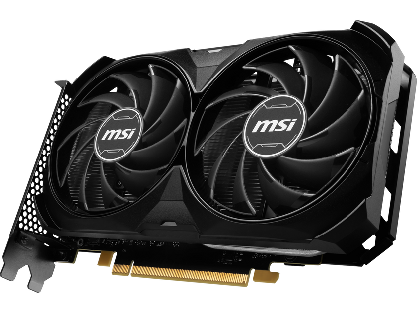 MSI Ventus GeForce RTX 4060 Ti 16GB GDDR6 PCI Express 4.0 x8 ATX Video Card RTX 4060 Ti VENTUS 2X BLACK 16G OC