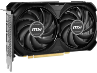 MSI Ventus GeForce RTX 4060 Ti 16GB GDDR6 PCI Express 4.0 x8 ATX Video Card RTX 4060 Ti VENTUS 2X BLACK 16G OC