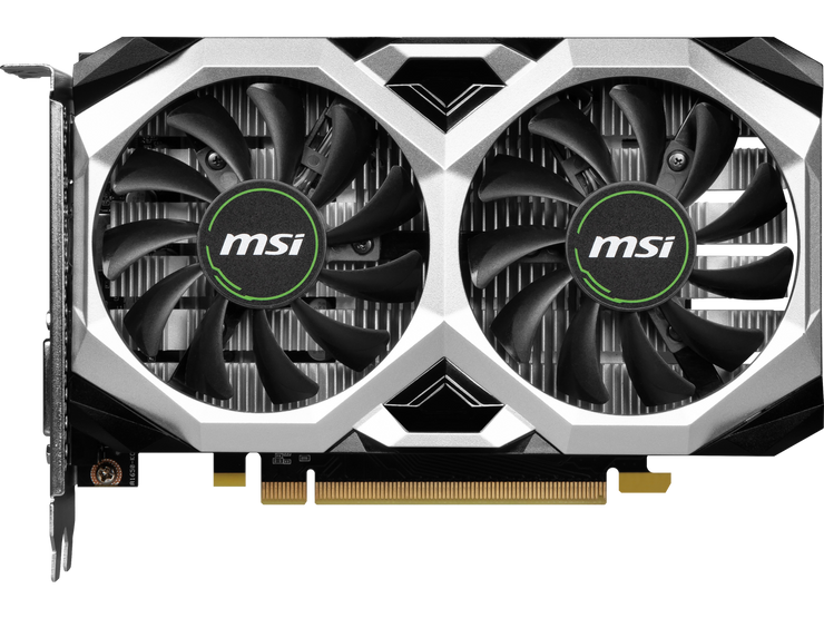 MSI Ventus GeForce GTX 1650 4GB GDDR6 PCI Express 3.0 x16 ATX Video Card GTX 1650 D6 Ventus XS OCV3