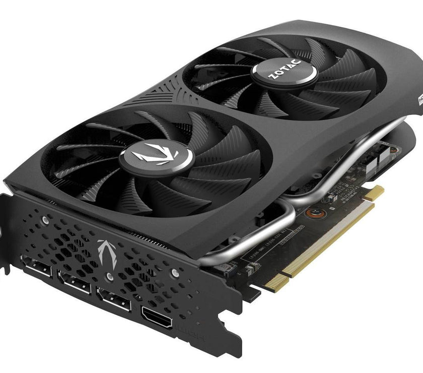 ZOTAC GAMING GeForce RTX 4060 Ti 8GB Twin Edge DLSS 3 8GB GDDR6 128-bit 18 Gbps PCIE 4.0 Compact Gaming Graphics Card, IceStorm 2.0 Advanced Cooling, SPECTRA RGB Lighting, ZT-D40610E-10M