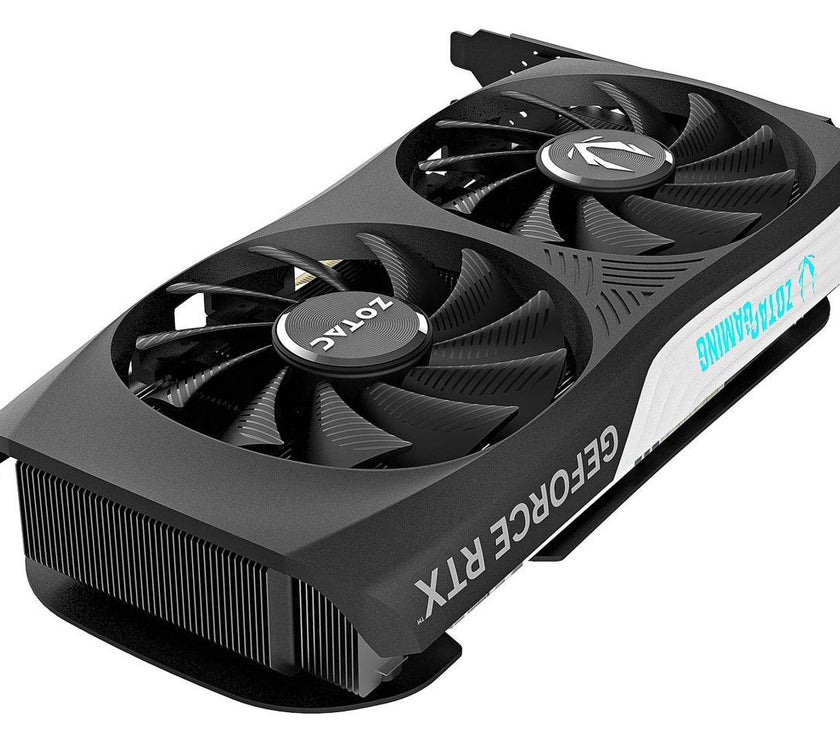 ZOTAC GAMING GeForce RTX 4060 Ti 8GB Twin Edge DLSS 3 8GB GDDR6 128-bit 18 Gbps PCIE 4.0 Compact Gaming Graphics Card, IceStorm 2.0 Advanced Cooling, SPECTRA RGB Lighting, ZT-D40610E-10M