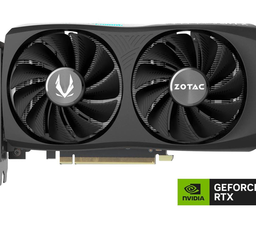 ZOTAC GAMING GeForce RTX 4060 Ti 8GB Twin Edge DLSS 3 8GB GDDR6 128-bit 18 Gbps PCIE 4.0 Compact Gaming Graphics Card, IceStorm 2.0 Advanced Cooling, SPECTRA RGB Lighting, ZT-D40610E-10M