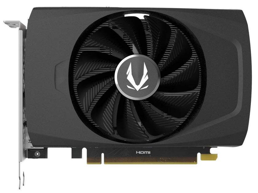 ZOTAC GAMING GeForce RTX 4060 8GB Solo DLSS 3 8GB GDDR6 128-bit 17 Gbps PCIE 4.0 Super Compact Gaming Graphics Card, ZT-D40600G-10L